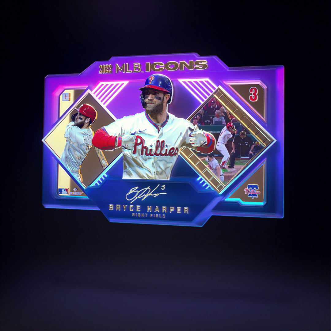 2022 Leadoff ICONs Full Set Chaser - Bryce Harper - Candy