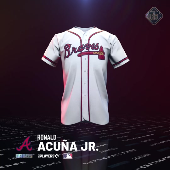 2023 MLB Jerseys Atlanta Braves Ronald Acuña Jr. Candy